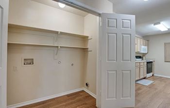 washer and dryer connection at Cleburne Terrace Apartments, Cleburne, TX